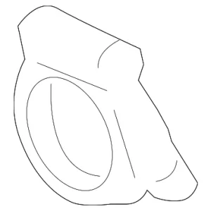 Coolant Hose Retainer Clip - Mazda (CA38-15-285)