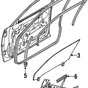 Channel - Mazda (G030-58-605B)