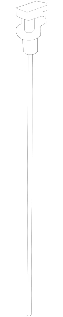 Engine Oil Dipstick - Mazda (P301-10-450A)