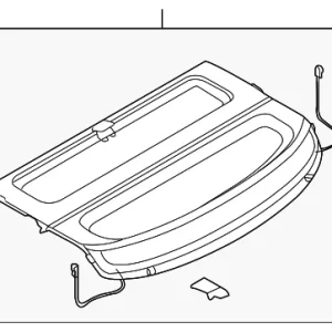Pkg Tray Trim - Mazda (B32H-68-310E-02)