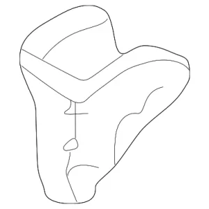 Cross-Member Bracket - Mazda (GE4T-53-92ZA)