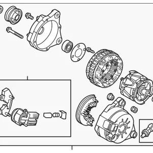 Alternator - Mazda (P51X-18-300B)