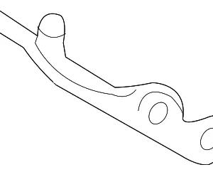 Fender Front Bracket - Mazda (TD11-52-140A)