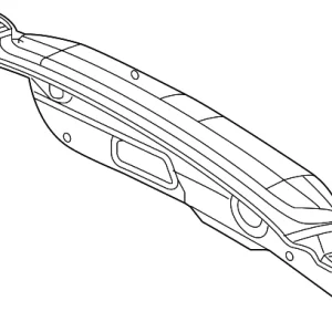 Trunk Lid Trim - Mazda (GJR9-68-8W1)