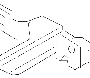 Reserve Tank Bracket - Mazda (DB2T-43-590B)