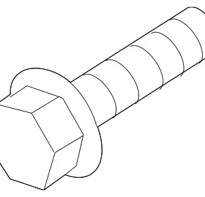 Pulley Bolt - Mazda (9XF0-02-127L)