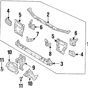 Upper Seal - Mazda (GA2K-56-381E)
