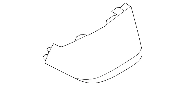 Rear Trim - Mazda (DN4E-64-47YA-02)