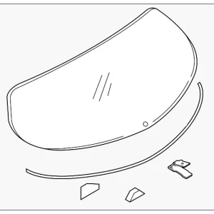 Lift Gate Glass - Mazda (BHN9-63-930H)
