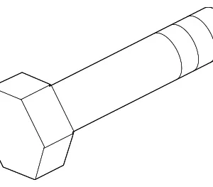 Tensioner Bolt - Mazda (9979-40-870)