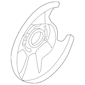 Splash Shield - Mazda (GD7E-26-261)