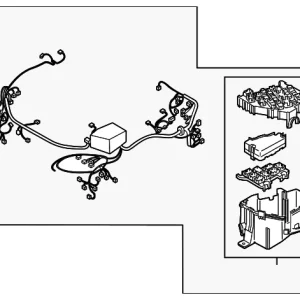 Wire Harness - Mazda (NF55-67-010L)