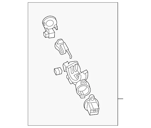 Ignition Lock Cylinder - Mazda (FEY4-76-29X)