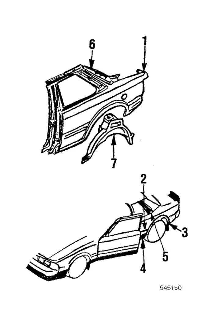Side Molding - Mazda (G030-50-820B)