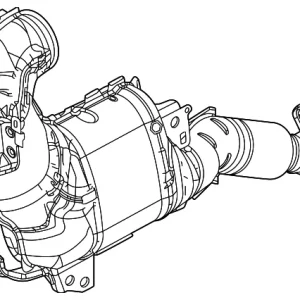 Catalytic Converter - Mazda (H328-20-50X)