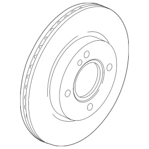 Rotor - Mazda (DF71-33-251A)