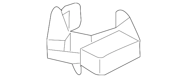 Filler Tube Bracket - Mazda (BCKA-67-485)