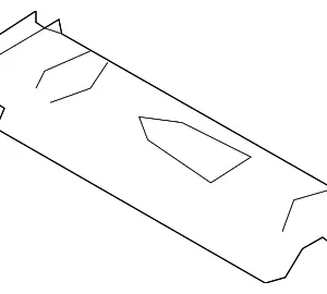 Floor Cross-Member - Mazda (C235-53-650B)