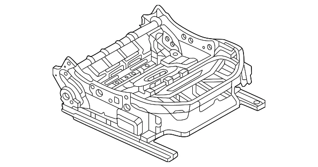 Seat Frame - Mazda (VC98-88-AA0)