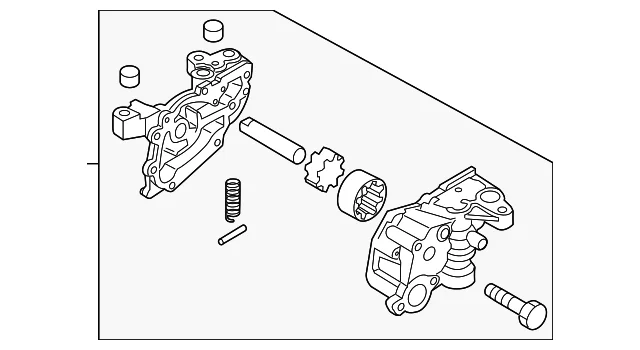 Oil Pump - Mazda (PE01-14-100A)