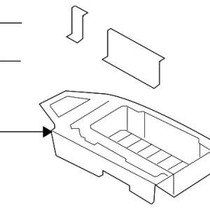 Storage Compartment - Mazda (TD12-68-8MXE)