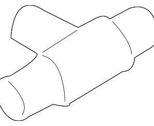 Tube Joint - Mazda (0813-66-879)