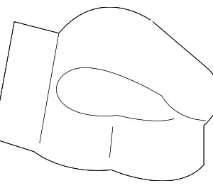 Protector Clip - Mazda (AJ51-20-313)