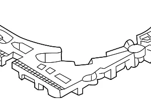 Lower Support - Mazda (KB7W-68-8MXA)
