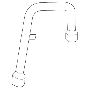 Evaporator Tube - Mazda (BN8F-42-580C)