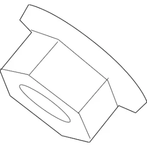 Converter & Pipe Nut - Mazda (9YB0-41-015)
