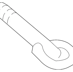 Tow Hook - Mazda (C237-50-EJ0)