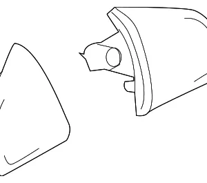Switch Cover - Mazda (BBM2-32-989)