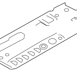 Front Floor Pan - Mazda (D1YE-53-60XA)