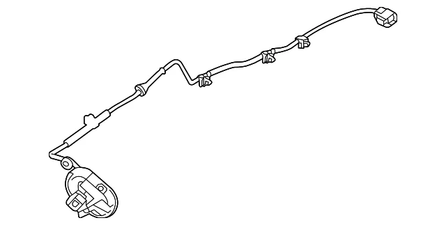 ABS Wheel Speed Sensor Wiring Harness - Mazda (C236-67-SH0B)