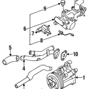 A.I.R Pump Bracket - Mazda (N3A1-13-812)