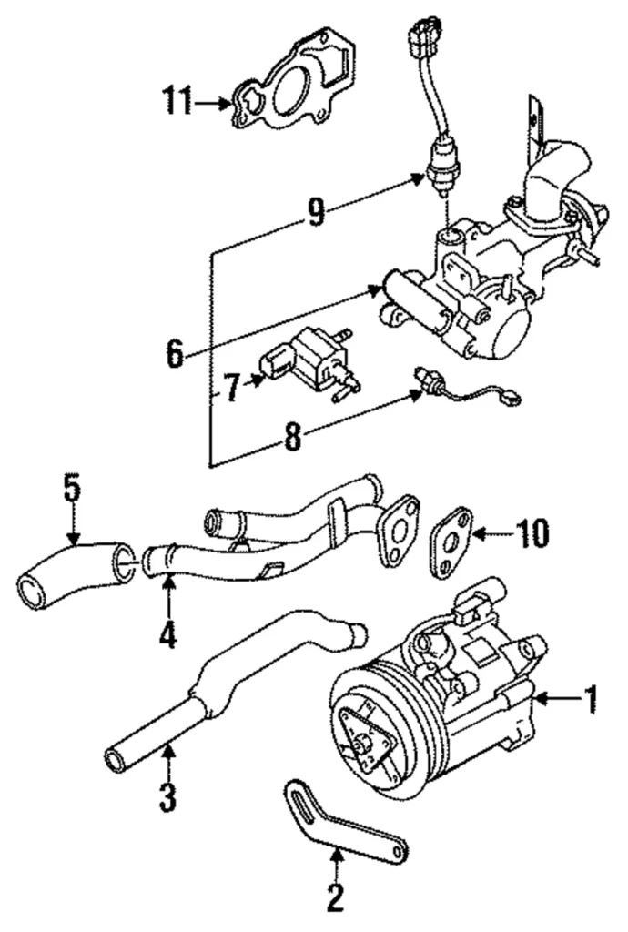 A.I.R Pump - Mazda (N3A3-13-810A)