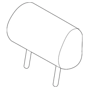 Headrest - Mazda (BBM4-88-240-35)