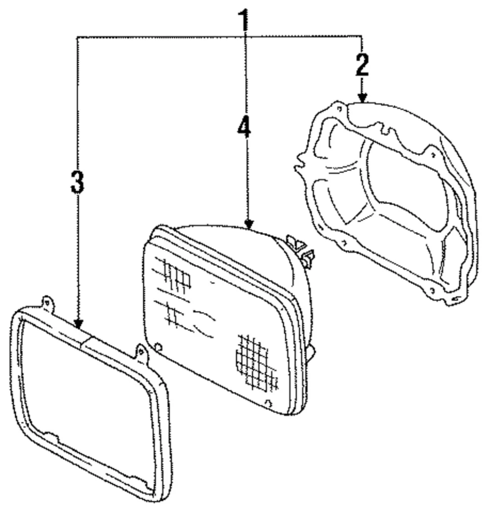 Sealed Beam - Mazda (0000-11-6052)