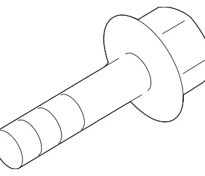 Fender Liner Screw - Mazda (9KF6-00-620B)