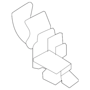 Fuel Tank Clip - Mazda (BDNH-42-553)
