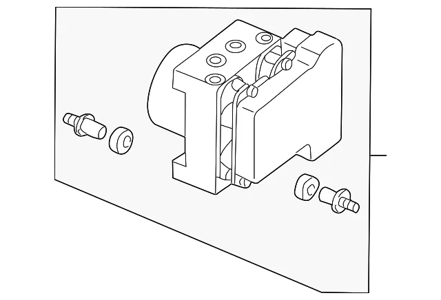 ABS Pump Assembly - Mazda (T0Y0-43-7A0A)