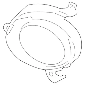 Hole Cover - Mazda (EH46-50-C12B)