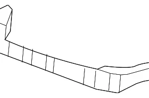 Cover Support - Mazda (BP4K-50-151D)