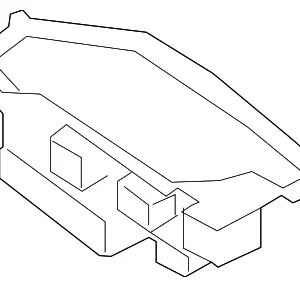 Door Trim Panel Pocket - Mazda (N243-68-DD1-02)
