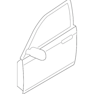 Door Shell - Mazda (EGY1-58-02XT)