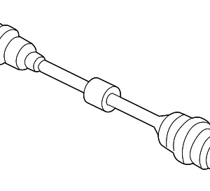 Axle Assembly - Mazda (GD81-25-50XA)