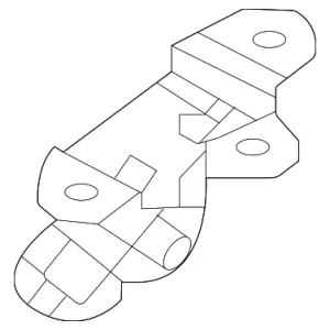 Upper Striker - Mazda (DN4E-73-361A)