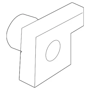 Door Glass Holder - Mazda (GJ6A-58-512)