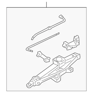 Jack Assembly - Mazda (ZZDA-68-800)