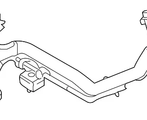 A/C Hose Assembly - Mazda (ZZCD-61-462)
